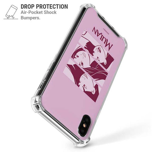 Disney Mulan Personalities iPhone XS Max Clear Case